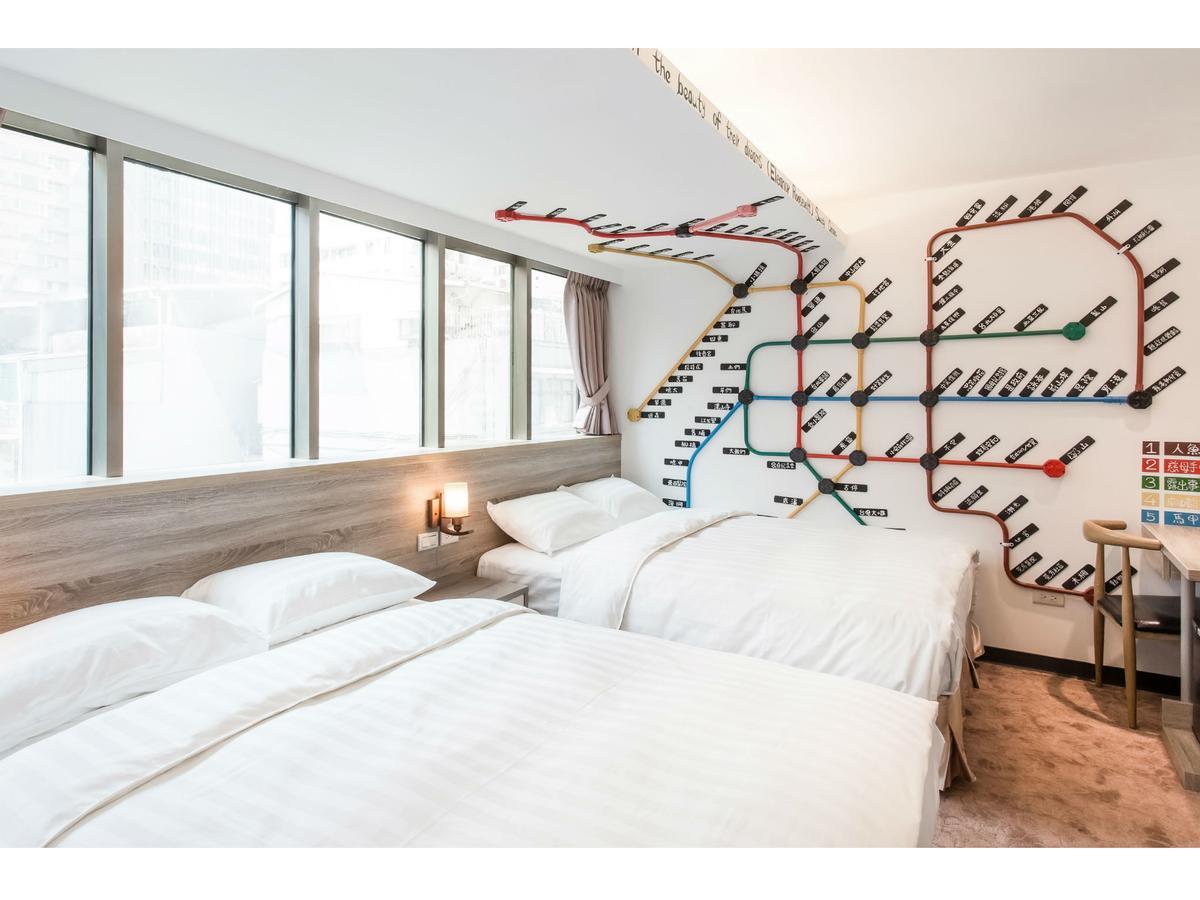 Rf Hotel  Linsen Taipei Extérieur photo
